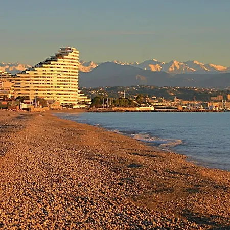 Beautiful In A With Swimming Pool Villeneuve-Loubet