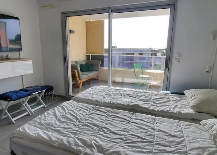 Apartament Beautiful In A With Swimming Pool Villeneuve-Loubet