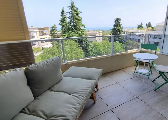 Beautiful In A With Swimming Pool Villeneuve-Loubet