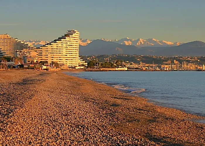 Beautiful In A With Swimming Pool Villeneuve-Loubet